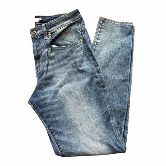 Carve Designs Carson Straight Leg Jeans Faded Blue Denim Women’s Size 12 - Picture 8 of 8